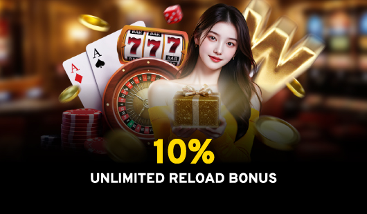 10 unlimited reoad bonus