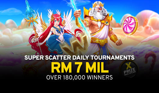 slots bonus - super scatter daily tournament